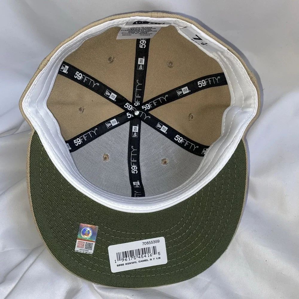 NEW University of Kentucky Wildcats UK Camel & Rifle‎ New Era 59Fifty Hat 7 1/8